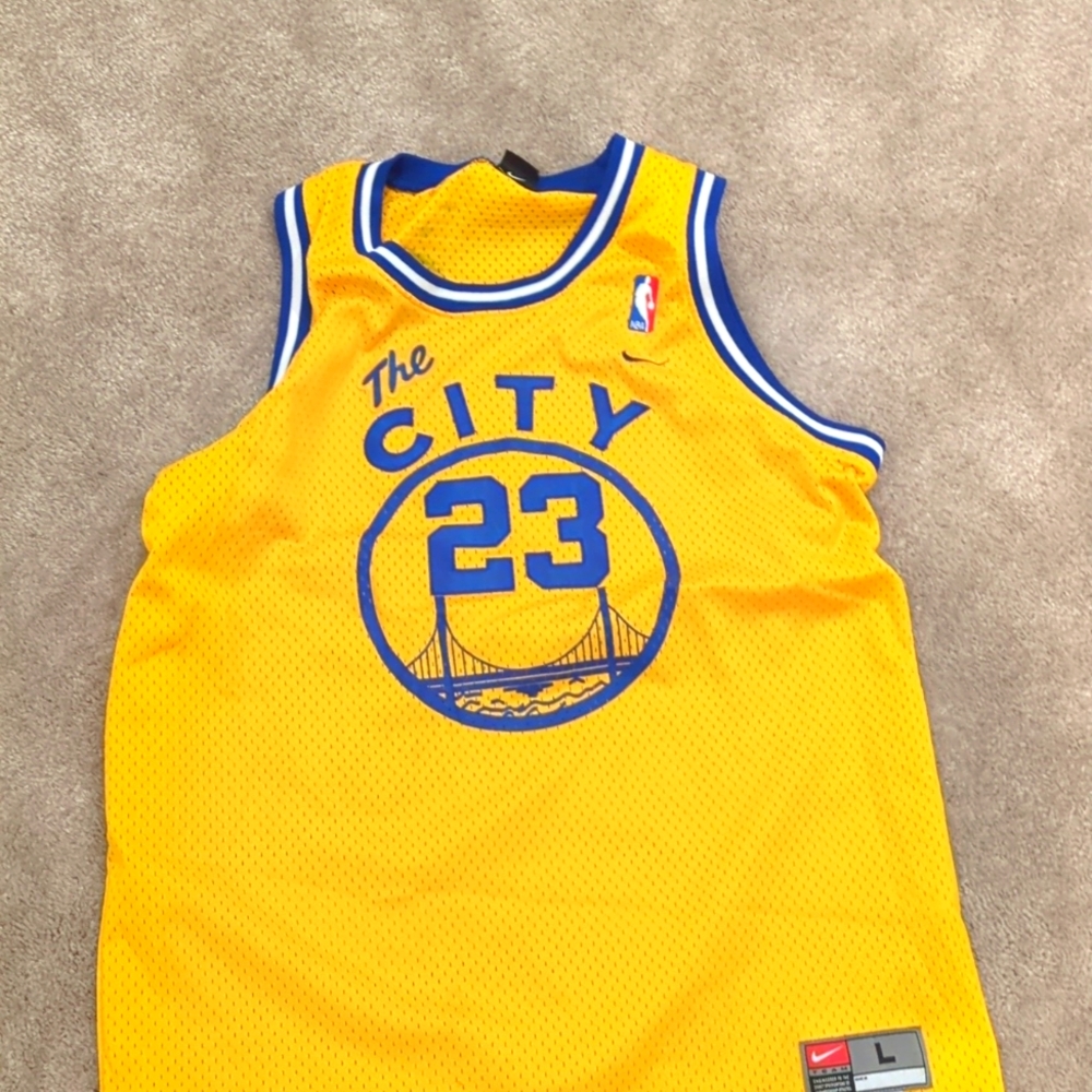 Nike swingman Goldstein state warriors  jersey Jason Richardson sz L
